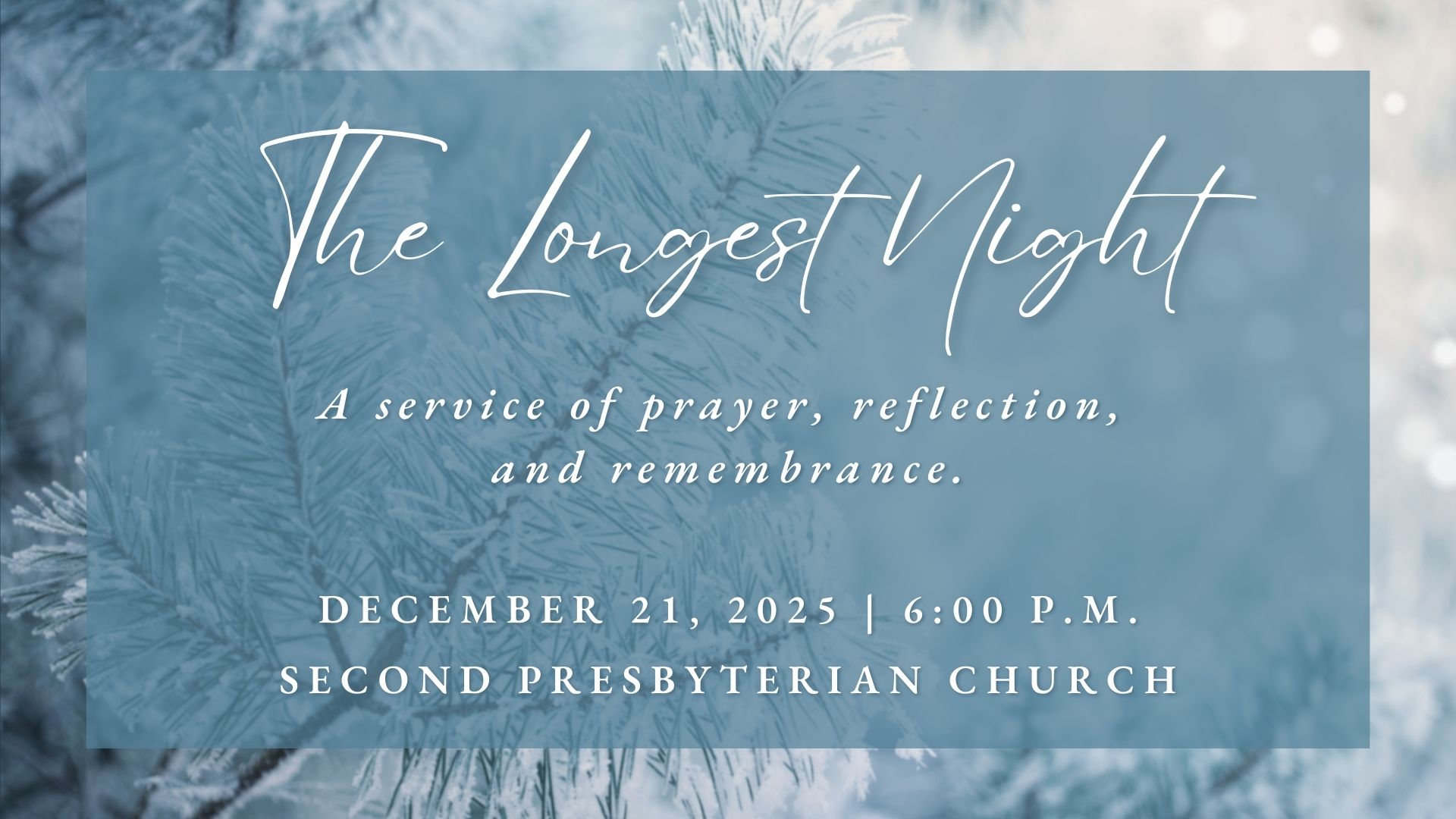 Longest Night SLIDE (1920 x 1080) Longest Night SLIDE (1920 x 1080)